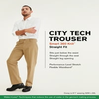 Dockers erkek Düz Kesim Akıllı Teknoloji Şehir Teknoloji Pantolon Pantolon