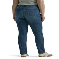 Lee® Kadın Plus Efsanevi Düz Bacak Jean