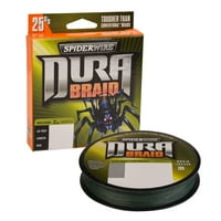 SpiderWire 65lb Dayanıklı Örgü, 150yd, Yosun Yeşili Olta