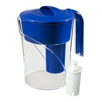 Filtreli Brita Küçük Sis Su Sürahisi - BPA İçermez - Mavi - Fincan