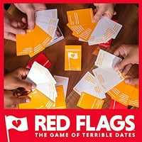 Red Flags: Nerdy Deck - Genişletme, 17 Yaş ve Üstü Korkunç Tarihlerin Yetişkin Parti Oyununa İnek Temalı Kartlar