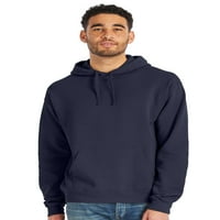 Hanes Erkek Konfeksiyon Boyalı Polar Kapüşonlu Sweatshirt, Beden S-3XL