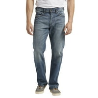 Gümüş Jeans A.Ş. Erkek Gordie Rahat Kesim Düz Paça Kot Pantolon, Bel Ölçüleri 30-42
