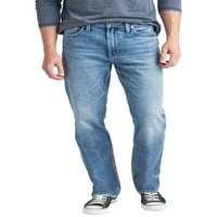 Gümüş Jeans A.Ş. Erkek Grayson Easy Fit Düz Paça Kot Pantolon, Bel ölçüleri 28-44