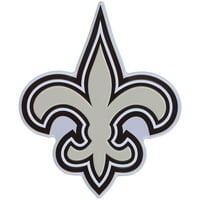 WinCraft New Orleans Saints 2.75 3.5 Logo Otomatik Rozet Çıkartması