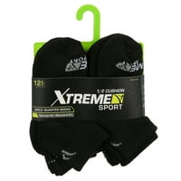 Xtreme Sport Kızlar Atletik Çeyrek Çorap, 4-6 Beden