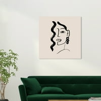 Nala İnsanlar ve Portreler Duvar Sanatı Baskı Beyaz 30x30