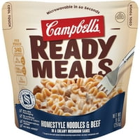 Campbell'ın Hazır Yemekleri Homestyle Erişte ve Sığır Eti, oz