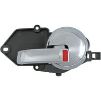 Belirli Fiat Modelleri için Dorman Yolcu tarafı iç kapı kolu, Siyah; Krom Seçime uyar: 2012- FİAT 500