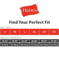 Hanes Erkek Konfor Fit Ultra Yumuşak Pamuklu Beyaz V Yaka Fanilalar, Paket