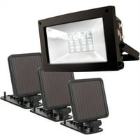Maxsa® Innovations Güneş enerjili Ultra Parlak Projektör