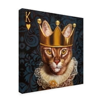 Lucia Hefferna'dan 'Kalplerin Kralı Kedi' Tuval Sanatının Ticari Markası