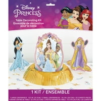 Disney Prenses Parti Masa Dekorasyon Seti