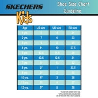 Skechers Küçük ve Büyük Çocuk Microspec - Texlor Atletik Spor Ayakkabı, 10-4 Beden