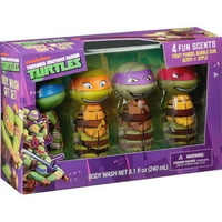 Nickelodeon Teenage Mutant Ninja Turtles Vücut Yıkama Hediye Seti, sayı, 8. fl oz