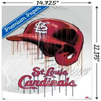 St. Louis Cardinals - Damla Kask Duvar Posteri, 14.725 22.375