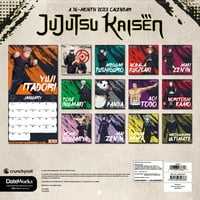 Trendler Uluslararası Jujutsu Kaisen Duvar Takvimi