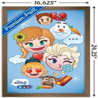 Disney Emoji - Dondurulmuş Duvar Posteri, 14.725 22.375