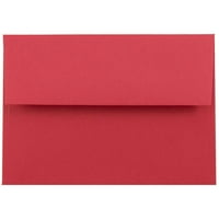 Kağıt 4Bar A Zarflar, 1 8, Kırmızı, Paket başına