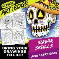 Crayola Şeker Kafatasları Boyama Kitabı, Cilt 3, Genç Boyama, Sayfalar