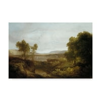 Ticari Marka Güzel Sanatlar 'Hudson'da, 1830-35' Thomas Doughty'nin Tuval Sanatı