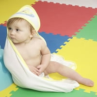 Bambini Bebek Kapşonlu Banyo Havlusu, Uğur Böceği ve Sarı, Paket