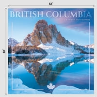 Trendler Uluslararası British Columbia Duvar Takvimi ve Manyetik Çerçeve