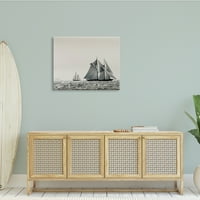 Stupell Indtries Büyük Okyanus Gemileri Denizcilik Yelken Sahnesi Sessiz Fotoğrafçılık, 30, Danita Delimont'un Tasarımı