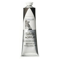 Holbein Artist Ağır Gövde Akrilik Rengi, 60ml, Çinko Beyazı