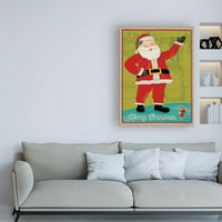 Holli Conger tarafından Marka Güzel Sanatlar 'Retro Noel 1' Tuval Sanatı