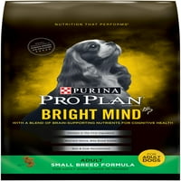 Purina Pro Planı parlak ZİHİN Küçük Cins Formülü Yetişkin Kuru Köpek Maması, lb. Çanta