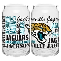 Boelter Markaları - NFL iki ruh Camı Seti Ayarlayabilir, Jacksonville Jaguarları