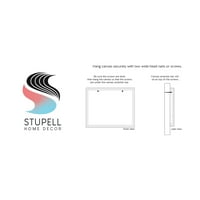 Stupell Industries Yiyin Uyku Oyunu Tekrar Denetleyici Katmanlı Arka Plan Grafik Sanat Galerisi Sarılmış Tuval Baskı