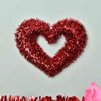 Sevgililer Günü'nü Kutlamanın Yolu Kırmızı Cicili Bicili Kalp Süsü