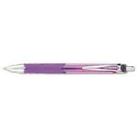 Pentel HyperG Jel Geri Çekilebilir makaralı tükenmez kalem, Menekşe Varil Mürekkep, Düzine