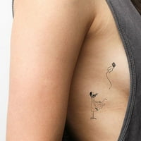 Tattify Girl Doodle Geçici Dövme - Hadi Uçurtma Uçuralım