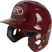 Rawlings Mach Alpha Beyzbol Vuruş Kaskı, Kırmızı, Küçük