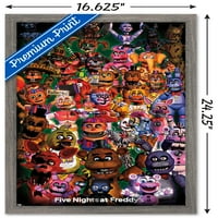 Freddy'de beş Gece - Ultimate Group Duvar Posteri, 14.725 22.375