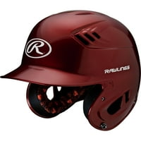 Rawlings Senior R Serisi Metalik Vuruş Kaskı, Bordo