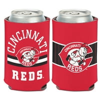 Cincinnati Reds Cooperstown Alternatif 12oz Kutu Soğutucu, Katlanabilir