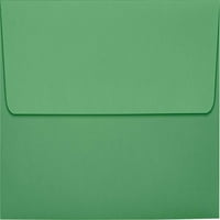Luxpaper Kare Kapaklı Zarf, 1 2, Tatil Yeşili, 500'lü Paket