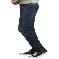 Gümüş Jeans A.Ş. Erkek Machray Klasik Fit Düz Paça Kot Pantolon, Bel ölçüleri 28-44