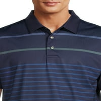 Ben Hogan erkek ve Büyük erkek Göğüs Çizgili Golf Polo Gömlek, 5xl'ye kadar