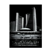 Brian Carson 'Toronto Belediye Binası No 6' Tuval Sanatı