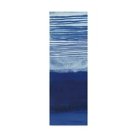 Ticari Marka Güzel Sanatlar 'Blue Haze II' Jo Maye'den Tuval Sanatı