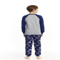 Jellifish Çocuk Boys 3'lü Baskılı Pijama Takımı 4-16 Beden