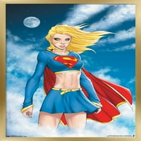 Çizgi roman - Supergirl - Bulutlar Duvar Posteri, 22.375 34