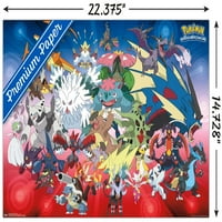 Pokémon - Mega Evrimler Duvar Posteri, 14.725 22.375