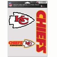 Kansas City Chiefs Prime 5 7.75 Üçlü Çıkartma