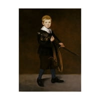Marka Güzel Sanatlar 'Kılıçlı Çocuk' Edouard Manet'in Tuval Sanatı